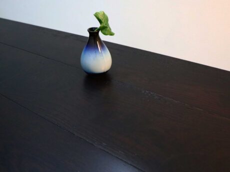 Engineered Double Smoked Black Lacquered Oak Wood Flooring 15mm X 190mm