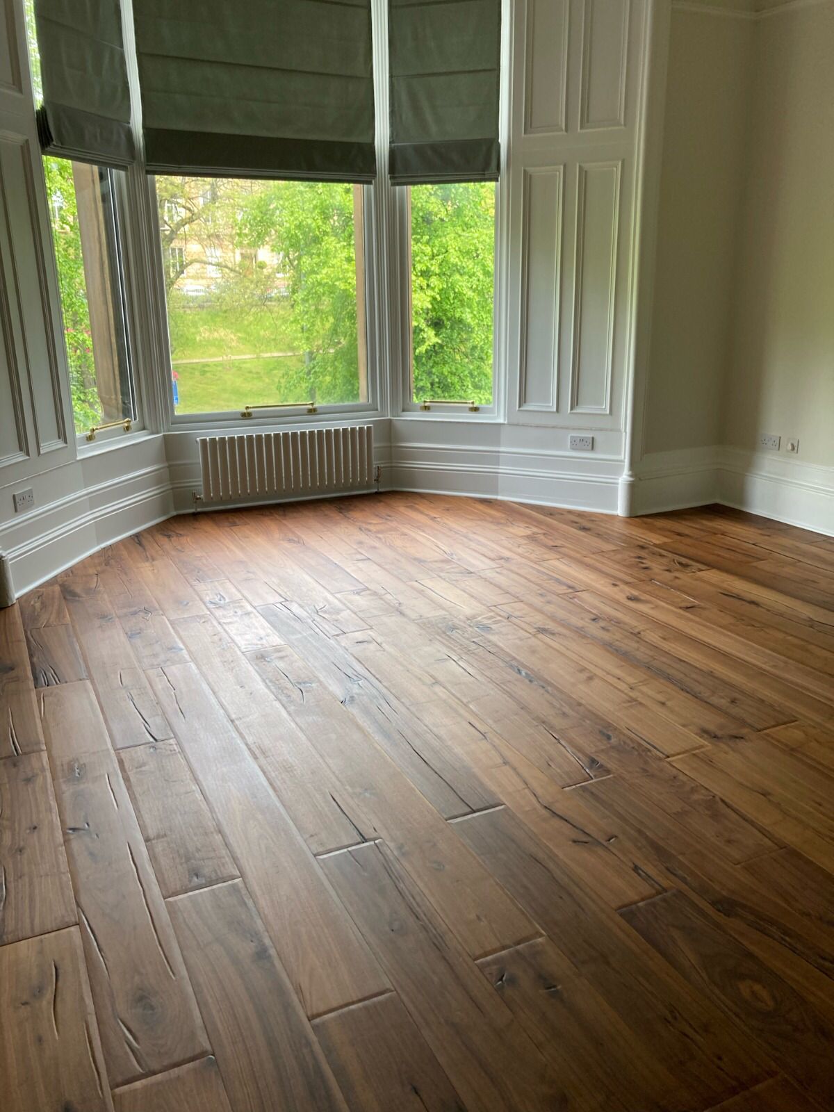 Engineered American Black Walnut Antique Wood Flooring 20mm X 190mm