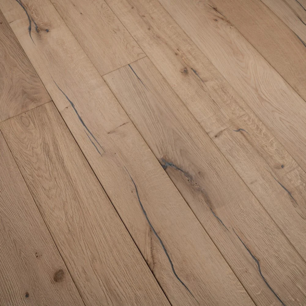 Engineered Antique Distressed Unfinished Oak Wood Flooring 20mm X 190mm