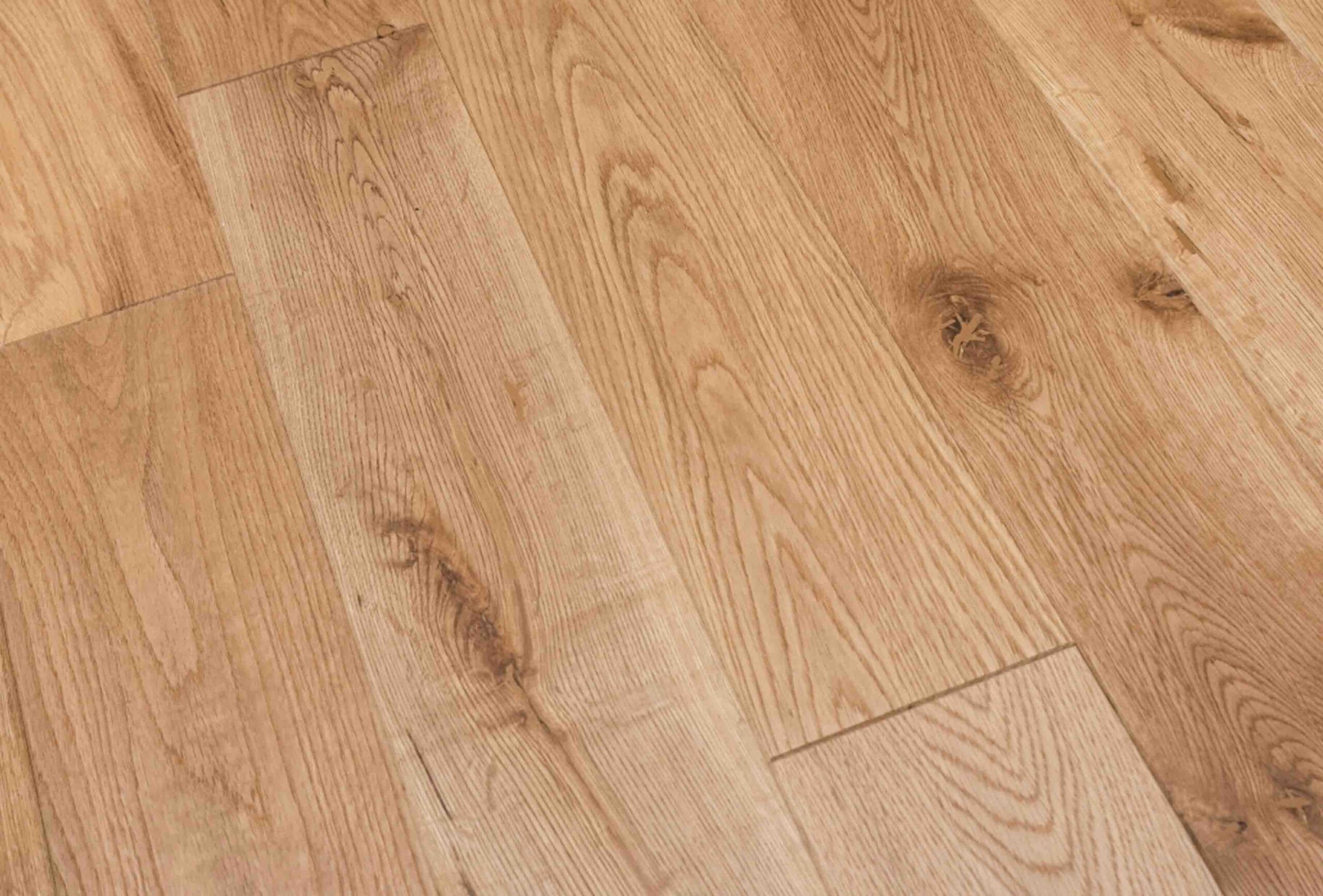 Engineered Natural Brushed & Oiled Prime Grade Oak Wood Flooring 14mm X 150mm