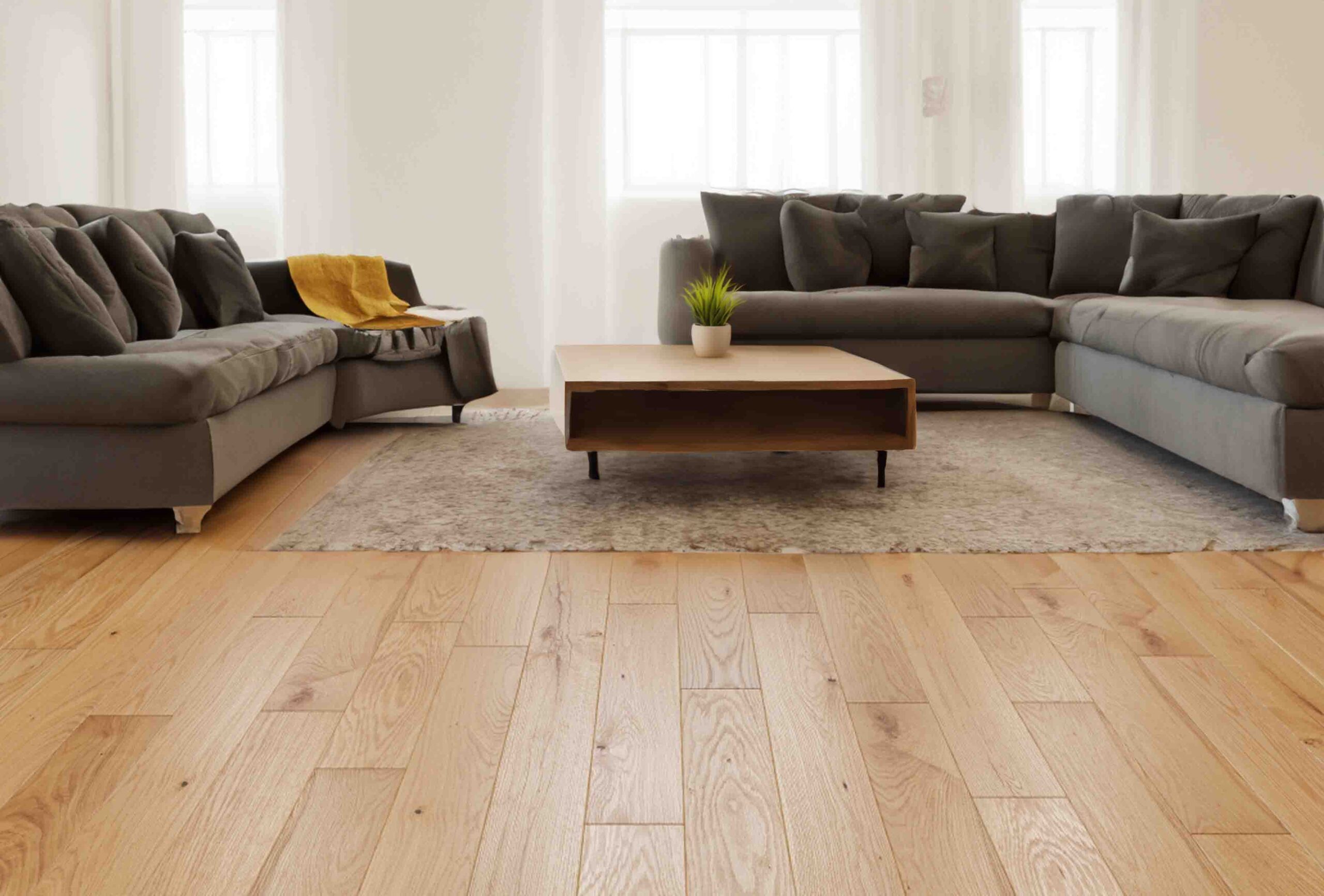 Engineered Natural Brushed & Oiled Prime Grade Oak Wood Flooring 14mm X 150mm