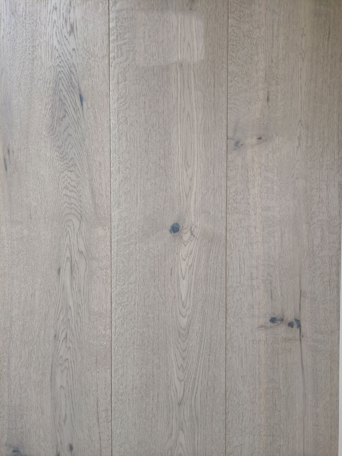 Engineered London Grey Brushed Uv Oiled Oak Wood Flooring 15mm X 190mm
