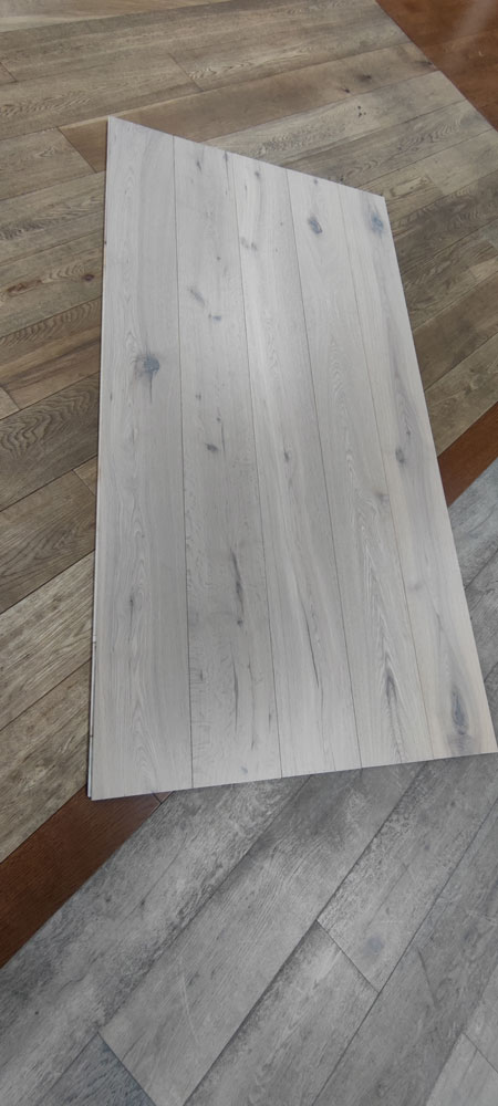 Engineered New Crystal Uv Lacquered Oak Wood Flooring 14mm X 190mm
