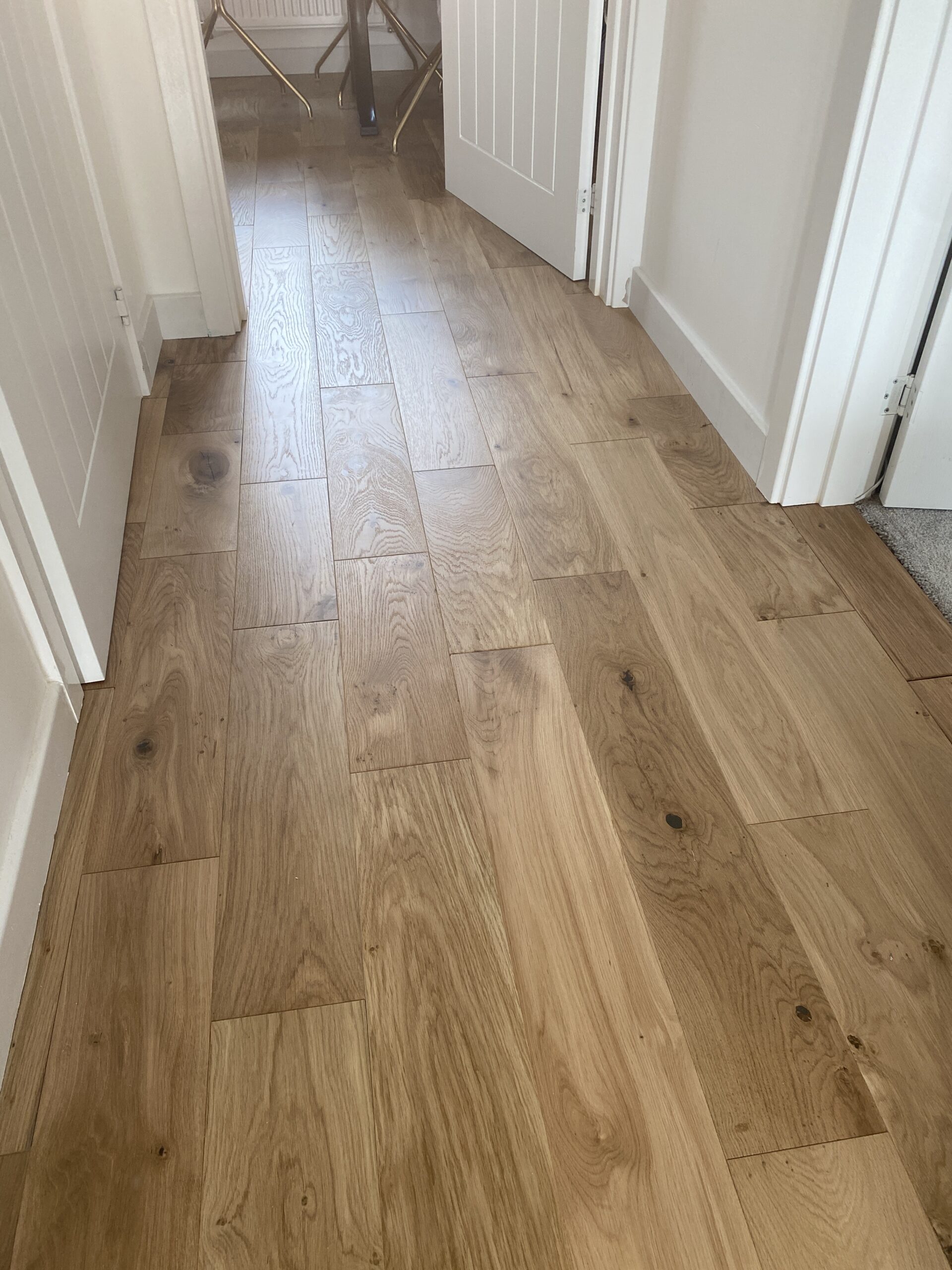 Solid Oak Brushed & Oiled Natural Oak Wood Flooring 18mm X 150mm