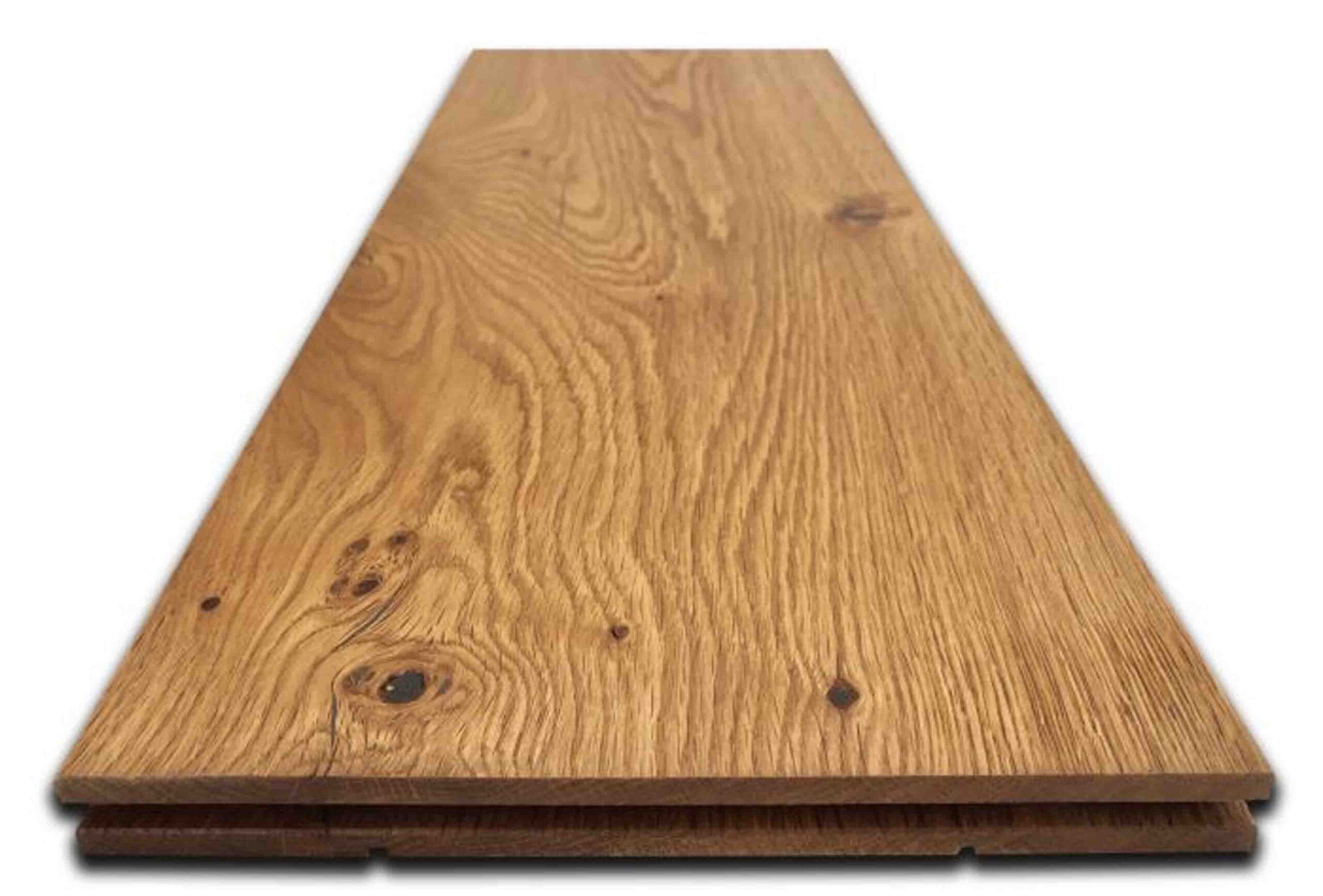 Solid Oak Lacquered Natural Oak Wood Flooring 18mm X 150mm