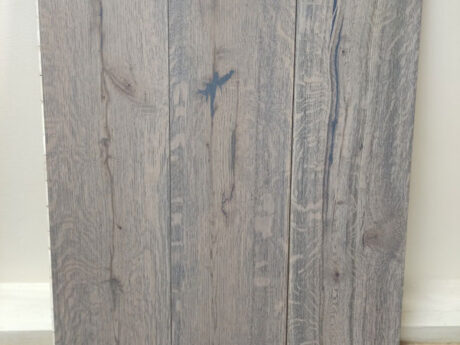 Engineered Marsh Marigold Grey Brushed & Oiled Oak Wood Flooring 14mm X 190mm X 1200mm