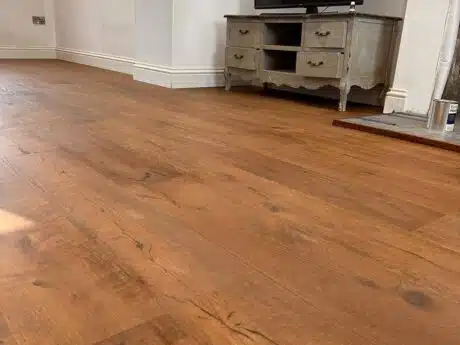 Engineered Black Pearl Brushed Uv Oiled Oak Wood Flooring 14mm X 190mm X 1200mm