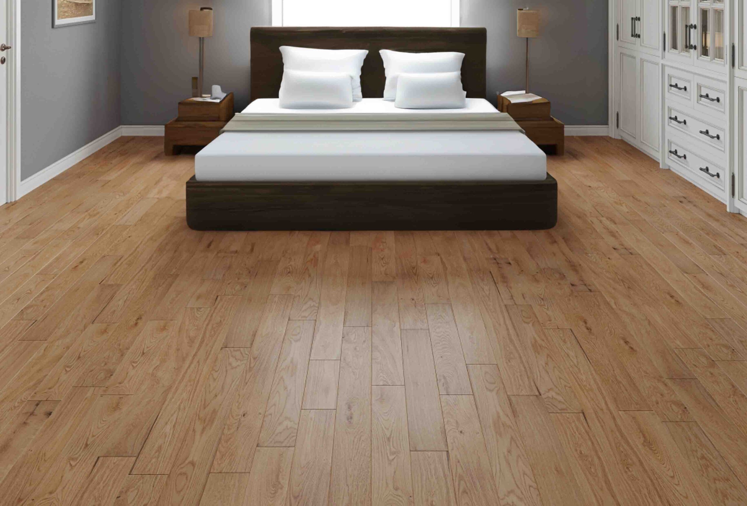 Engineered Natural Uv Lacquered Prime Grade Oak Wood Flooring 14mm X 127mm