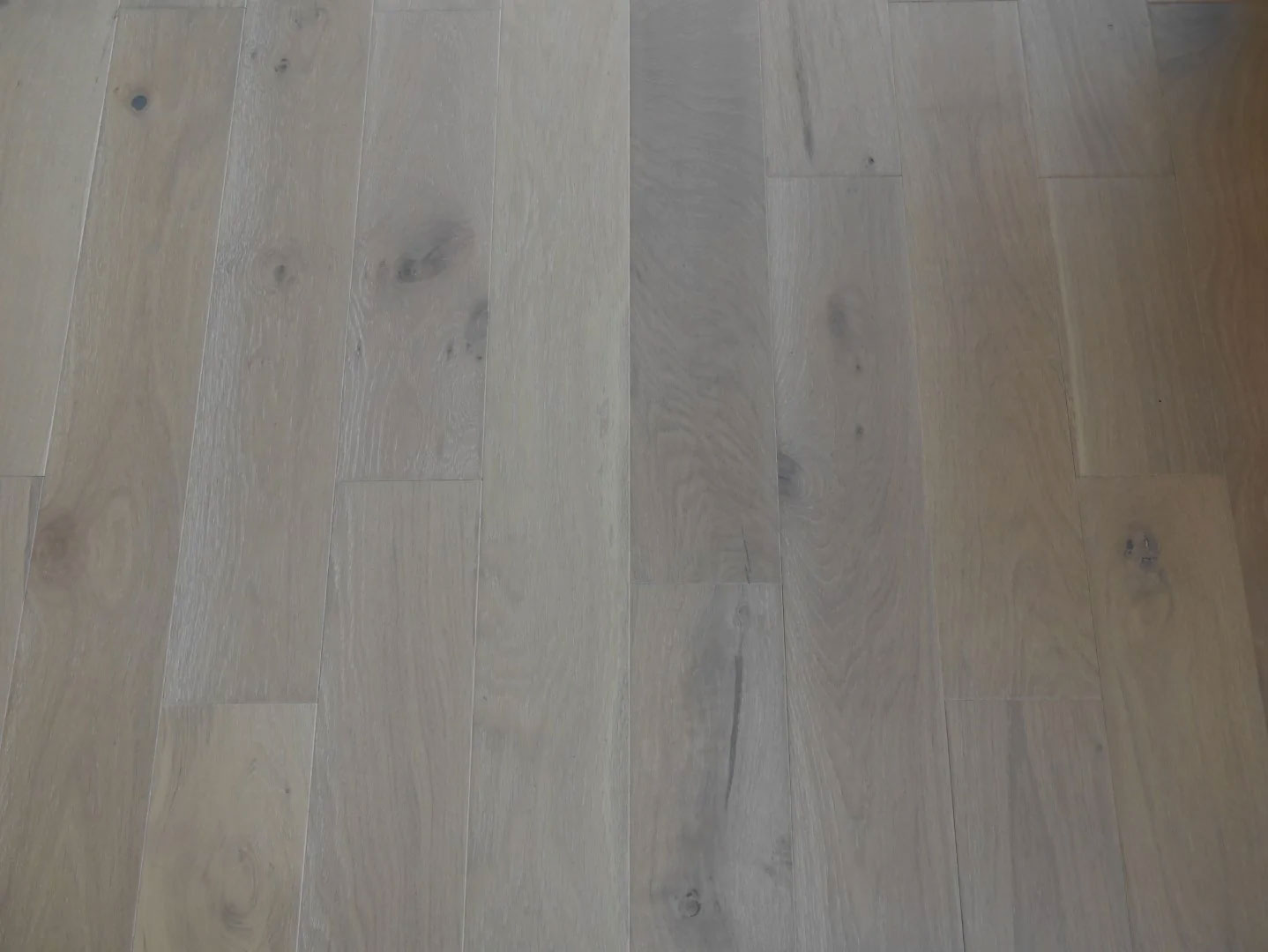 Engineered Brushed Matt Lacquered Winter White Solstice Oak Wood Flooring 14mm X 125mm