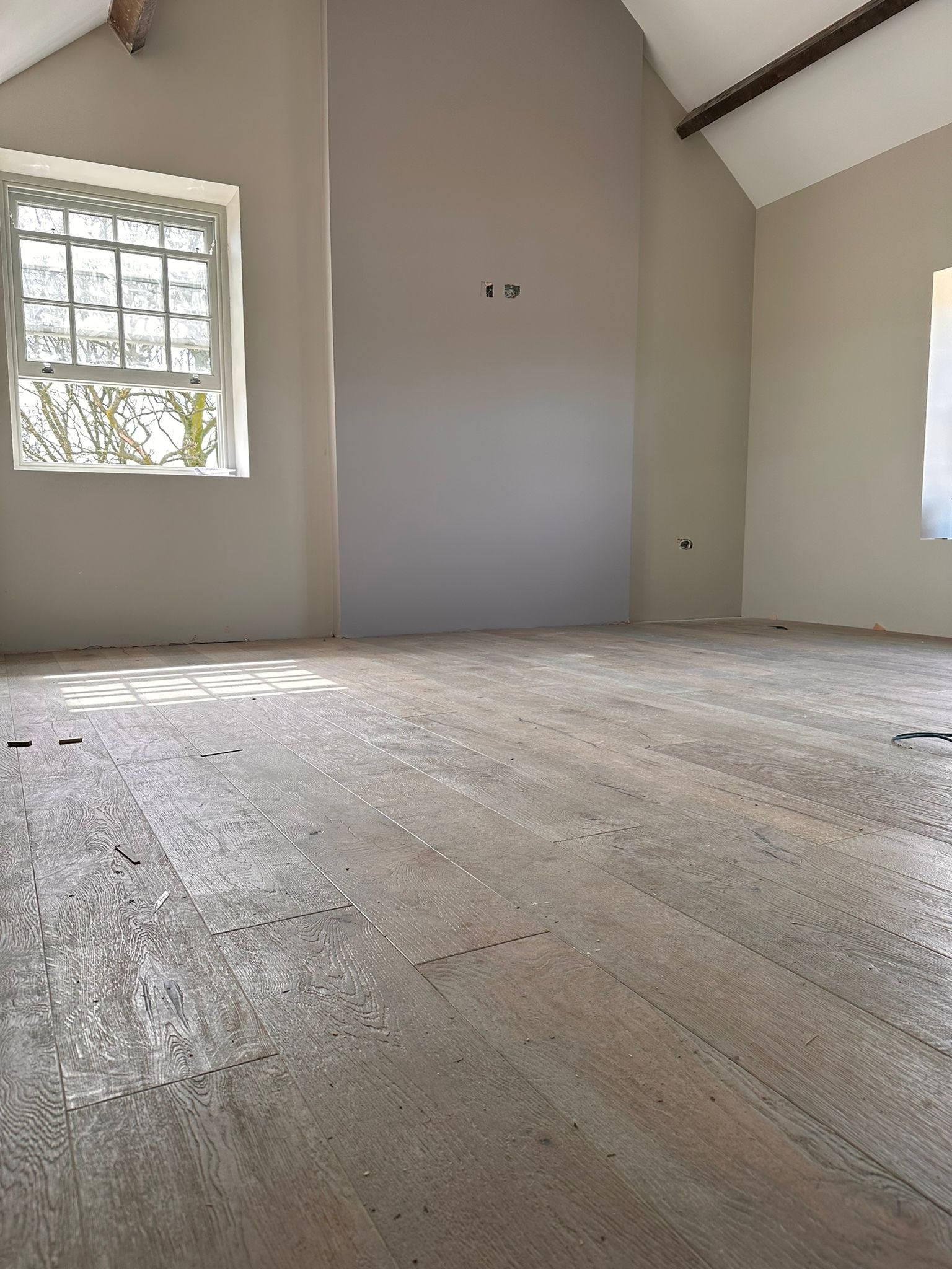 Engineered Cape Cod Distressed Hard Waxed Oiled Oak Wood Flooring 15mm X 190mm