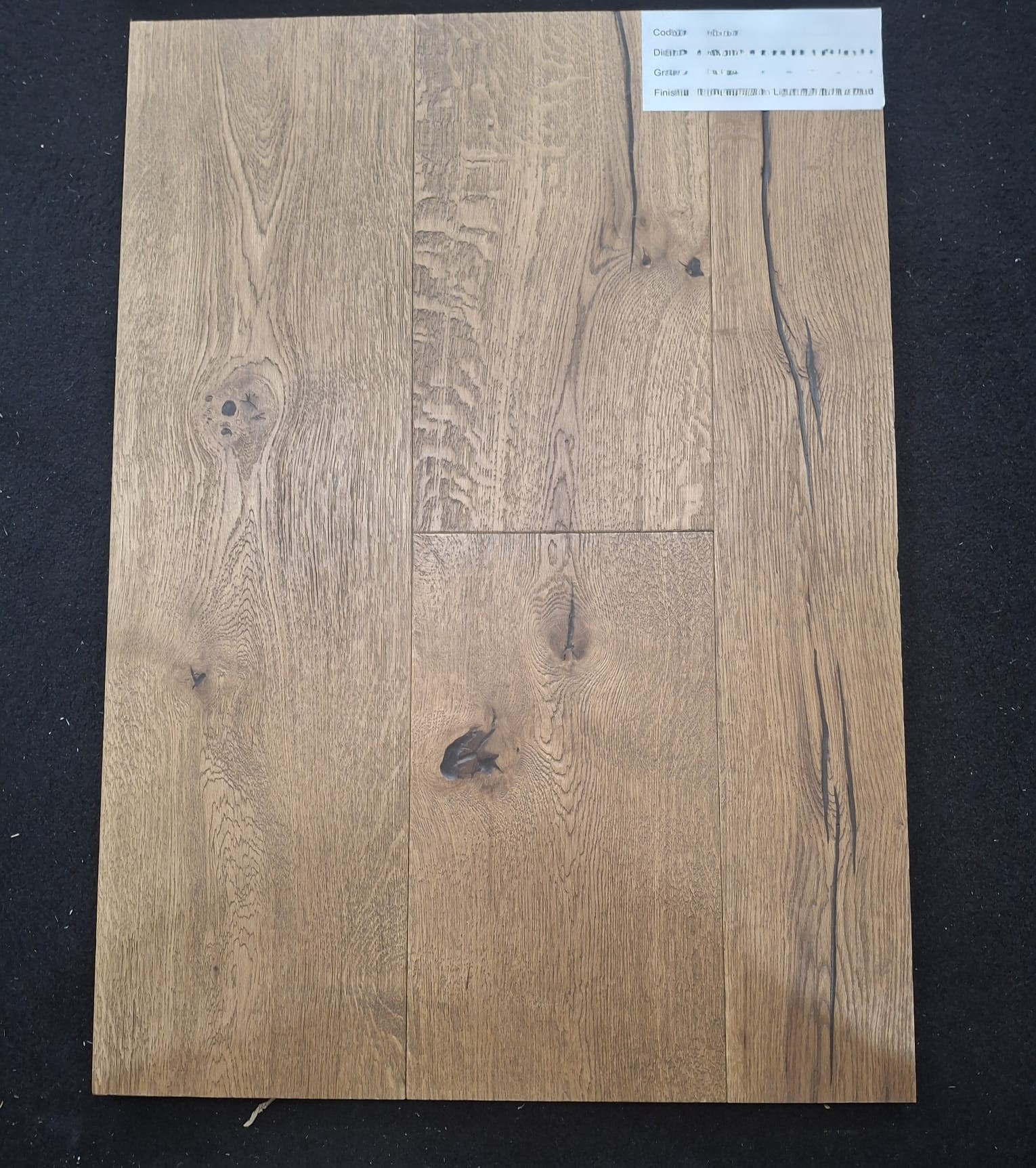 Engineered Distressed Golden Brown Hard Waxed Oiled Oak Wood Flooring 15mm X 220mm