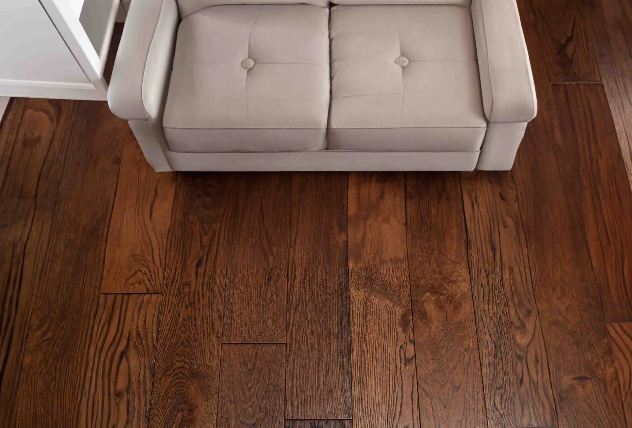 Engineered Brushed Matt Lacquered Golden Oak Wood Flooring 14mm X 125mm