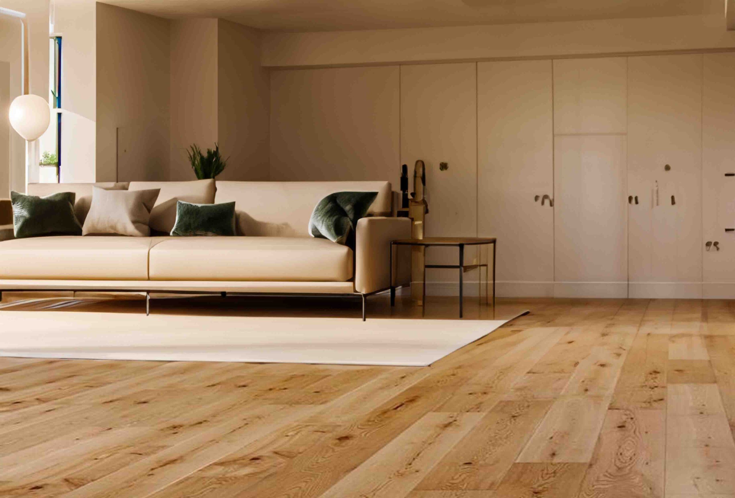 Engineered UV Lacquered Natural Oak Wood Flooring 18mm X 150mm