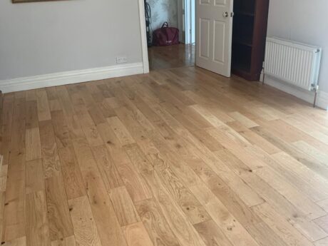 Engineered Brushed Matt Lacquered Natural Oak Wood Flooring 14mm X 190mm