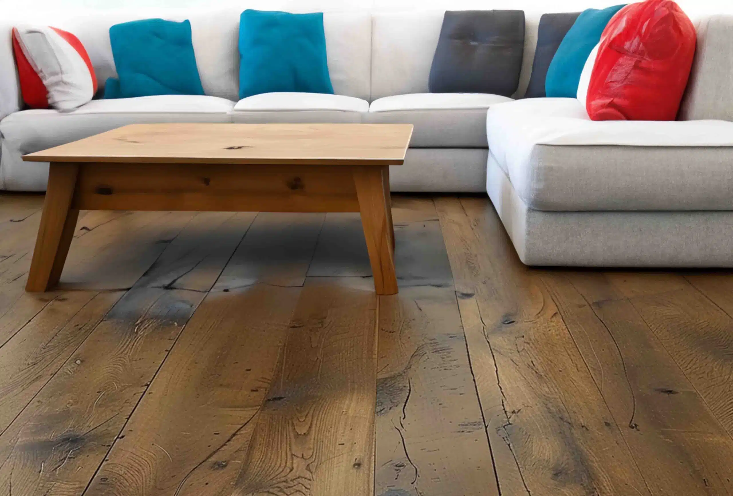 Engineered Distressed Smoked Hard Wax Oiled River creek Vintage Oak 14mm X 190mm