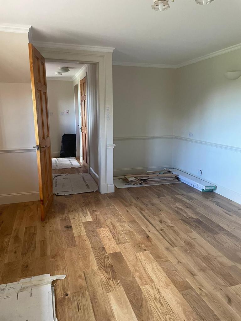 Engineered Natural Lacquered Oak Wood Flooring 14mm X 125mm