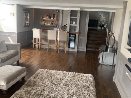 Engineered Whisky Smoked Brushed Matt Lacquered Oak Wood Flooring 14mm X 125mm