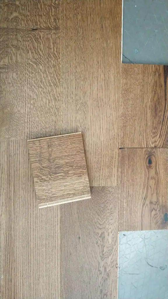 Engineered Norwich Golden Brown Click Oak Wood Flooring 14mm X 155mm
