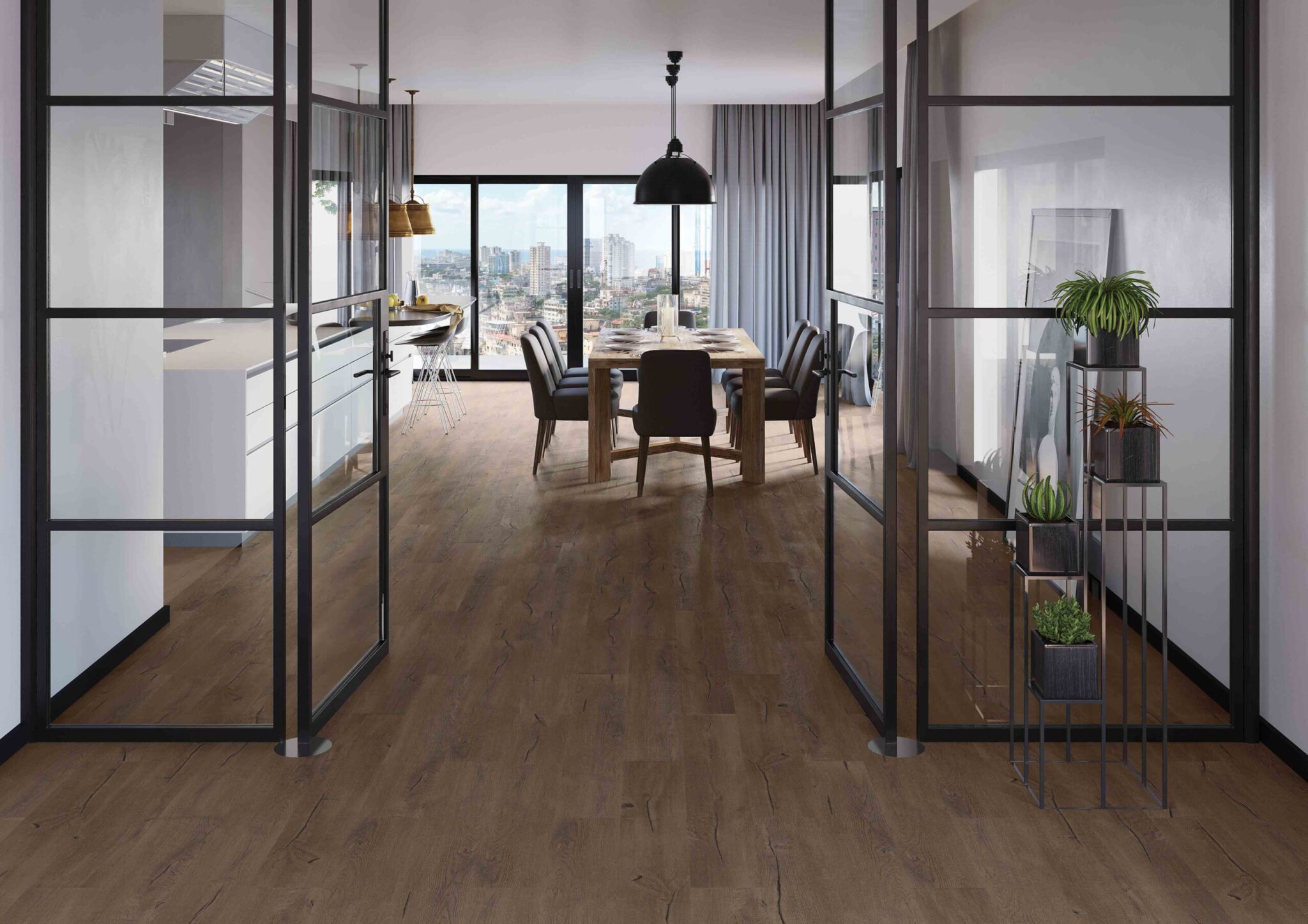 Luxury Vinyl Tile Aquacore Modern Havana 4.2MM X 180MM X 1220MM