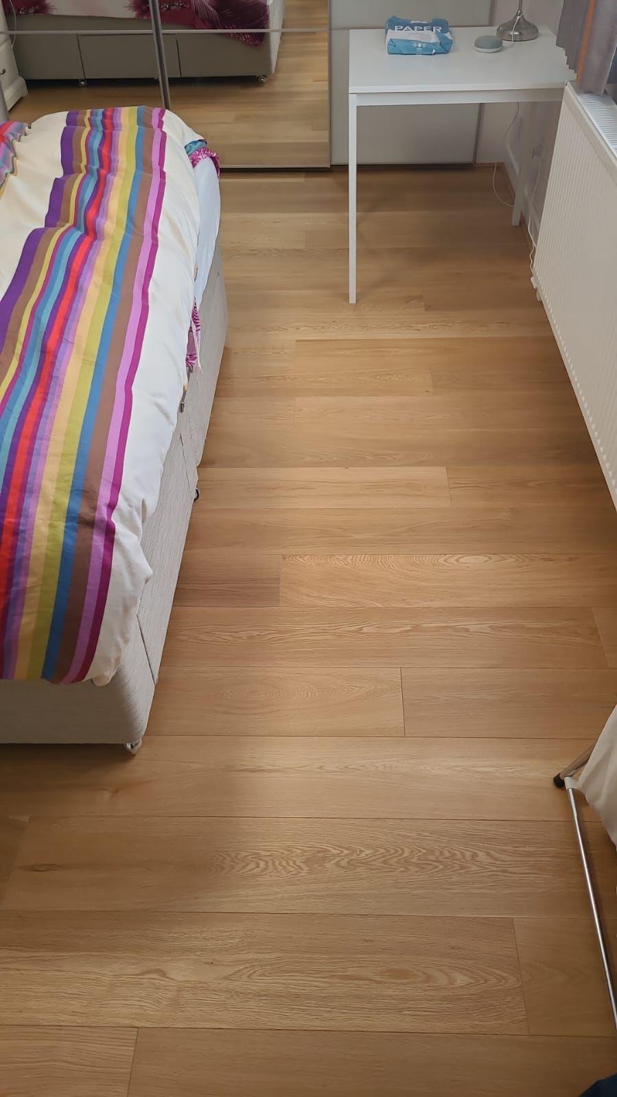 Engineered Natural Lacquered Prime Grade Oak Wood Flooring 20mm X 190mm