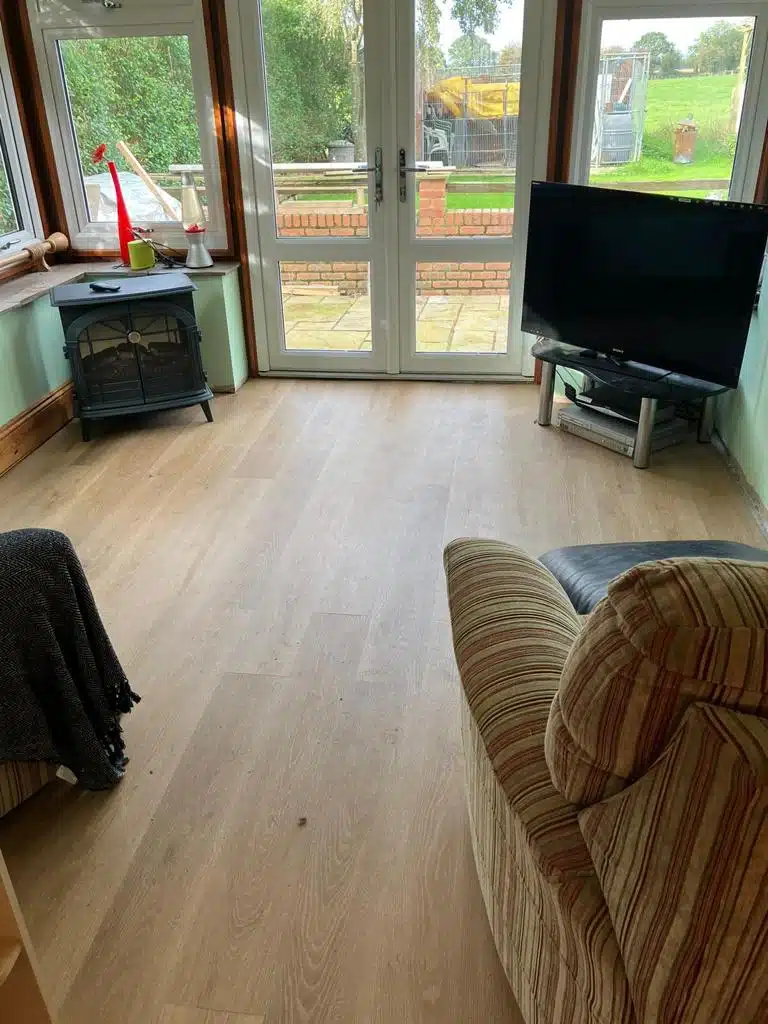 The Urban Tawny Luxury Vinyl Tile Wood Flooring 5.2mm x 181mm x 1220mm