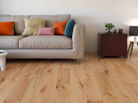 Nihon Engineered Natural Uv Lacquered Click Oak Rustic Grade Wood Flooring 15mm X 189mm