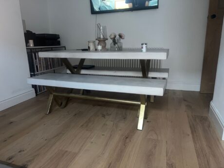 Engineered Invisible Oak Matt Lacquered Wood Flooring 15mm X 260mm