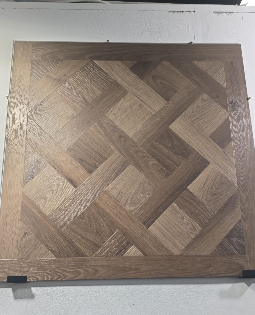 Sun-Kissed Honey Caramel Brown Luxury Vinyl Versailles Panel Wood Flooring 6.5mm x 600mm x 600mm