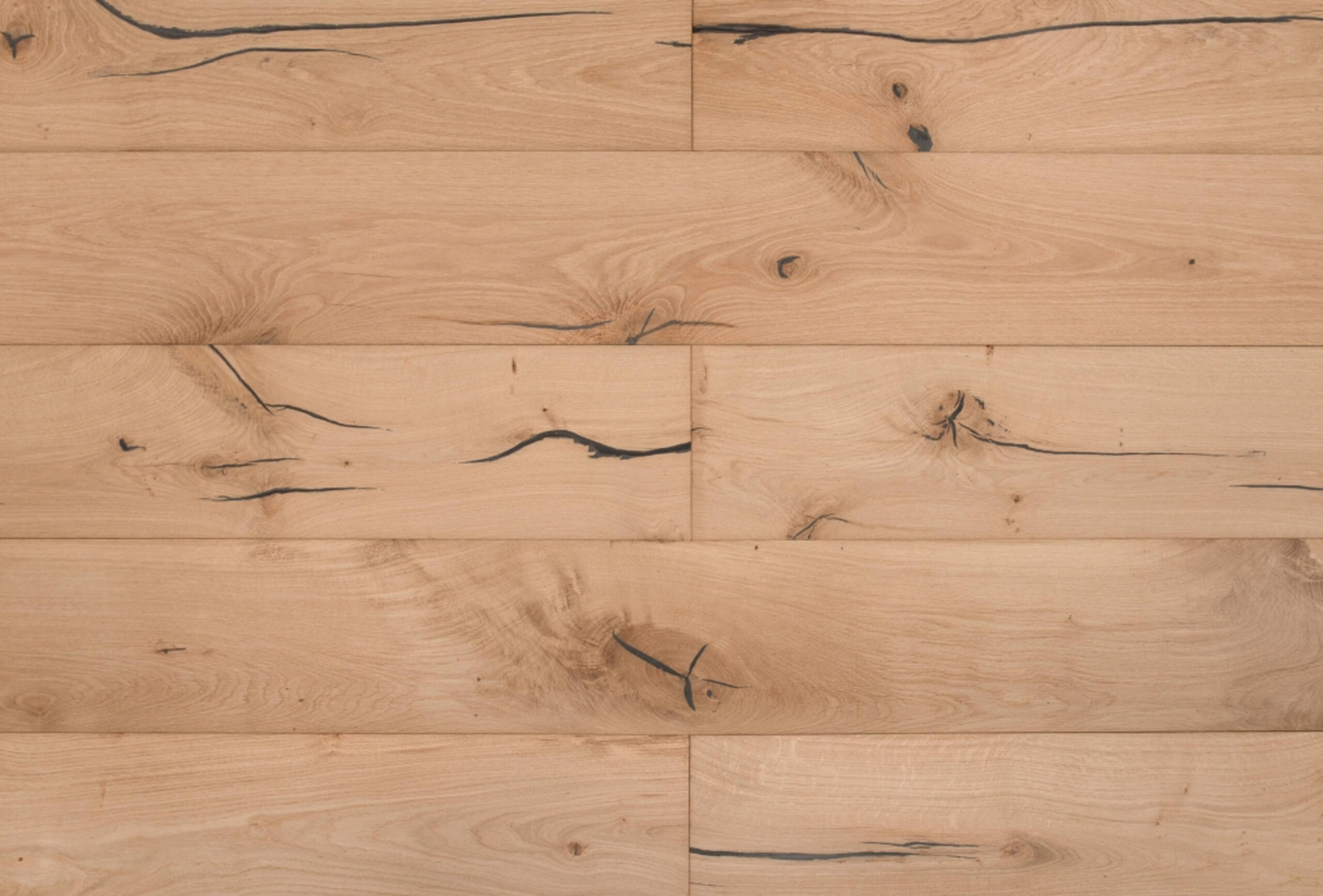 Engineered Antique Distressed Natural Oak Wood Flooring 15mm X 220mm