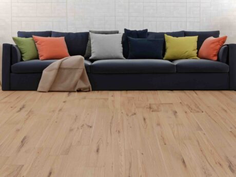 Engineered Invisible Oak Raw Matt Lacquered Wood Flooring 14mm X 150mm