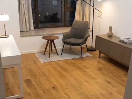 Engineered Smoked Brushed Natural UV Oiled Click Oak Wood Flooring 14mm X 190mm