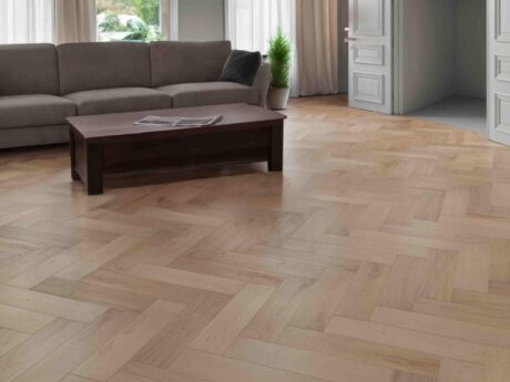 Herringbone Engineered Invisible Brushed Oiled Oak Wood Flooring 15mm X 125mm
