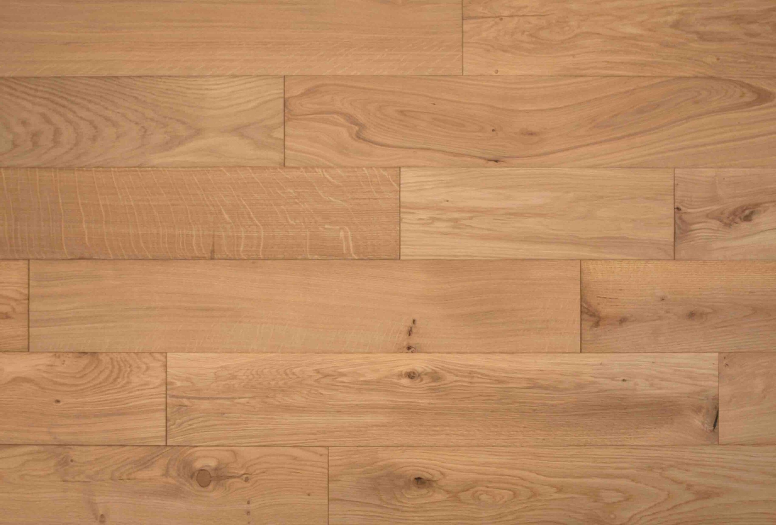 Engineered Natural Brushed & Oiled Oak Wood Flooring 18/3mm X 150mm