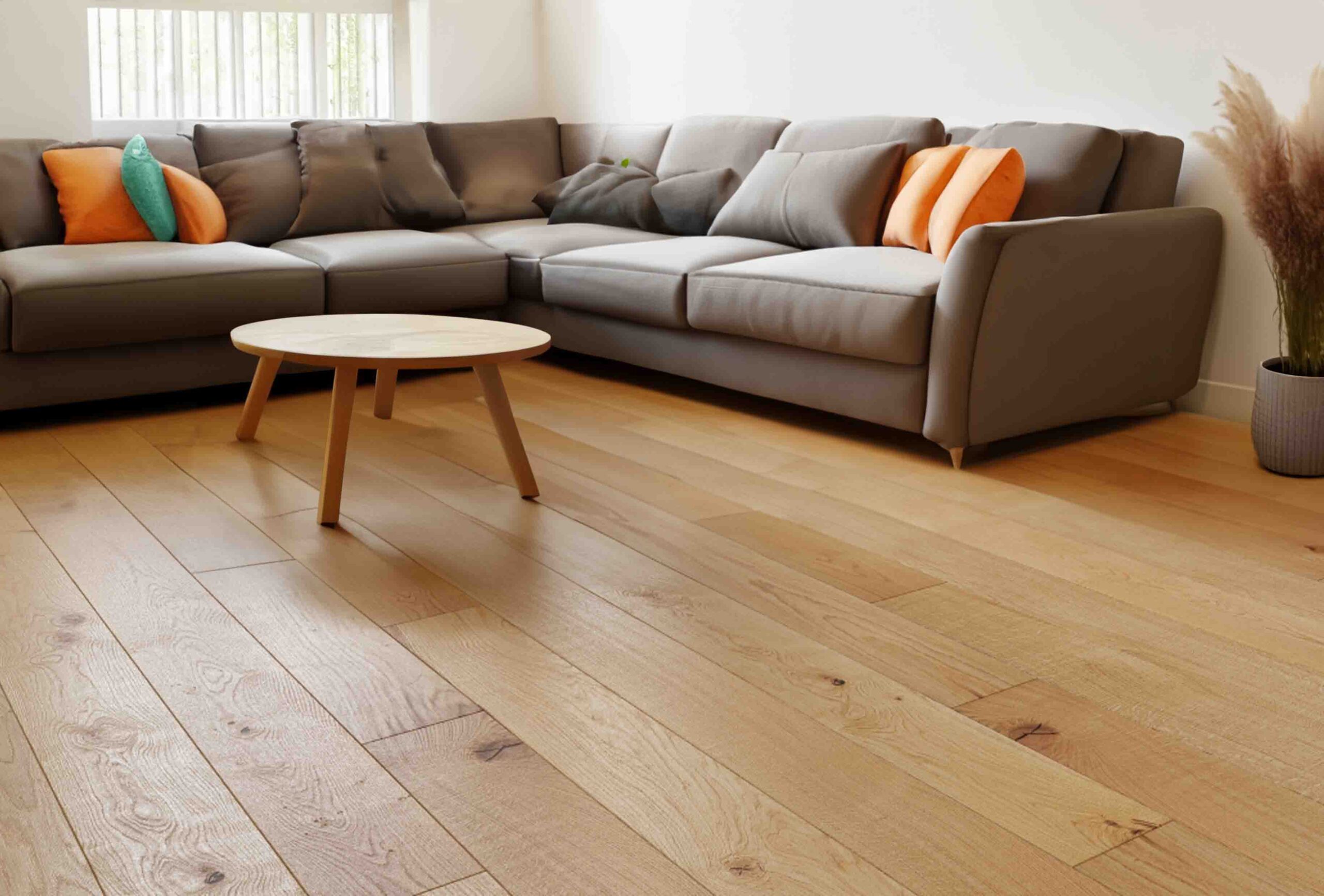 Engineered Natural Brushed Uv Oiled Click Oak Wood Flooring 15/3mm X 189mm