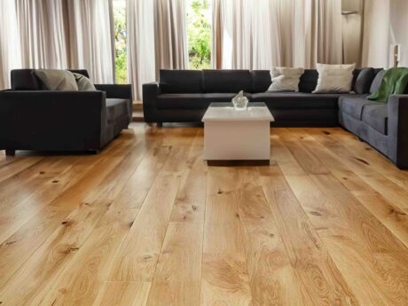 Engineered Natural Lacquered Oak Wood Flooring 20mm X 190mm