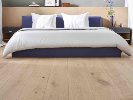 Engineered Invisible Brushed Uv Lacquered Oak Classic Grade Wood Flooring 15mm X 260mm