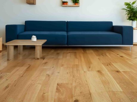 Engineered Natural Brushed Uv Oiled Oak Rustic Grade Wood Flooring 15mm X 260mm X 2200mm