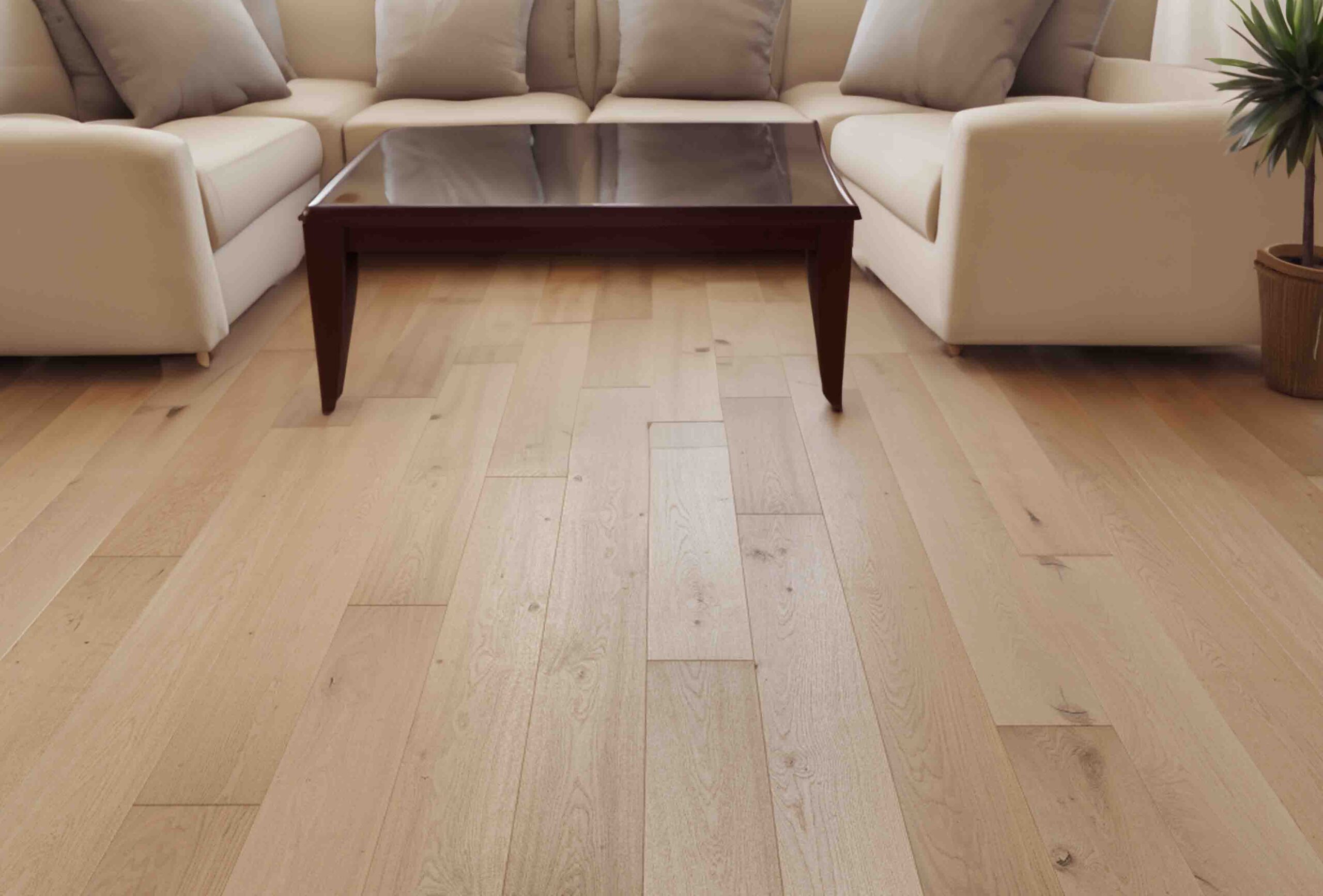 Engineered Invisible Oak Uv Lacquered Classic Grade Wood Flooring 14mm X 190mm