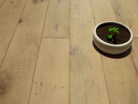 Engineered Brushed Distressed Cottage Style Grey Oiled Oak Wood Flooring 15mm X 240mm/1860mm