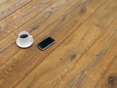 Engineered Distressed Saw Marks Brushed Natural Oiled Oak Wood Flooring 20mm X 190mm