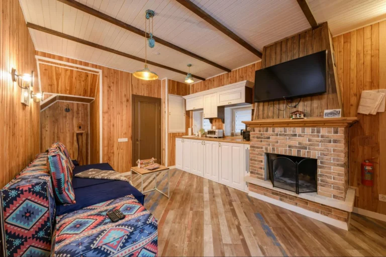 engineered wood flooring on walls