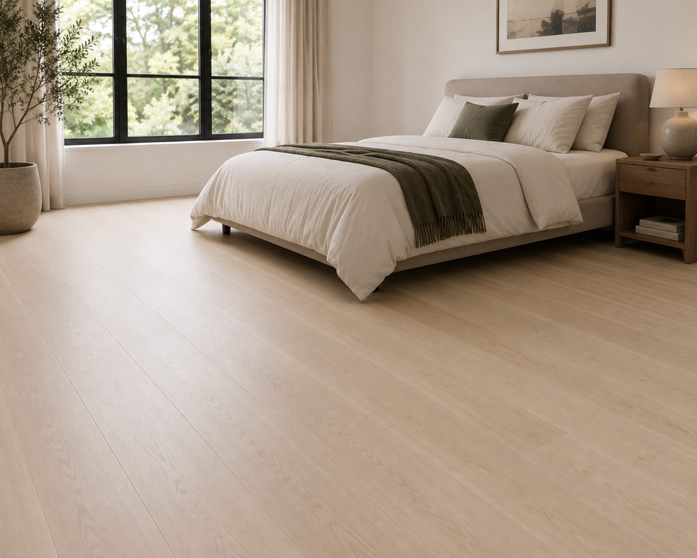 Engineered Invisible Matt Lacquered Prime Grade Oak Wood Flooring 15mm X 240mm