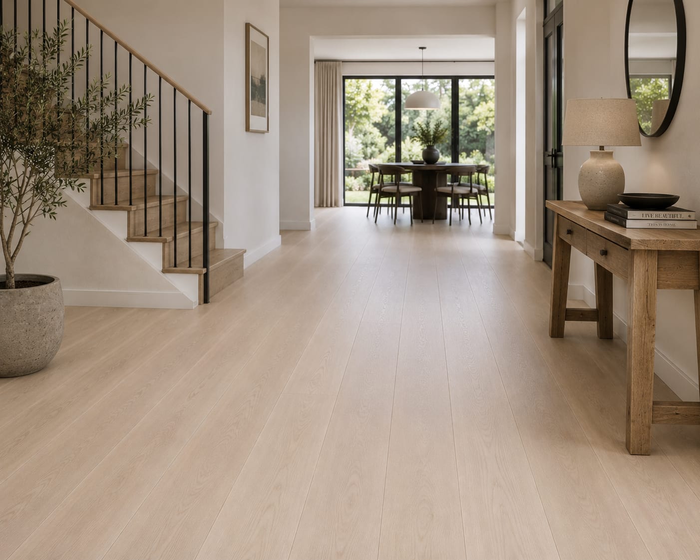 Engineered Invisible Matt Lacquered Prime Grade Oak Wood Flooring 15mm X 240mm